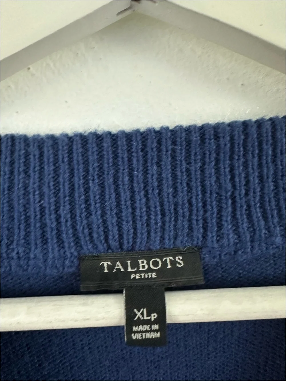 TALBOTS SOFT STRIPE MOCKNECK SWEATER WOMEN'S SIZE PXL